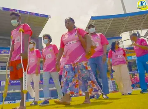 During the LPL series, the Dambulla Sixers went beyond their role as athletes